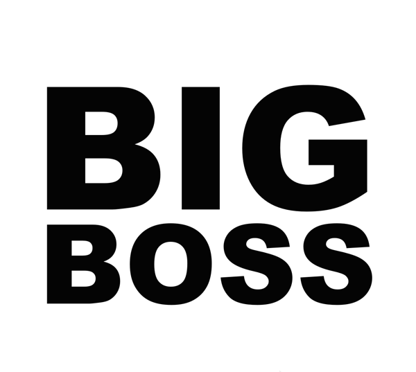 Boss слова. Big Boss надпись. Наклейка босс. Биг босс надпись для печати. Биг босс наклейка.