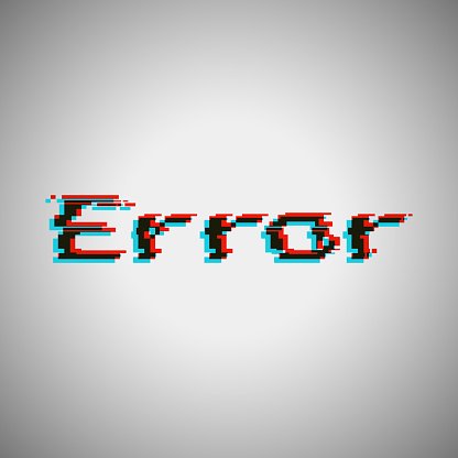 Error глитч