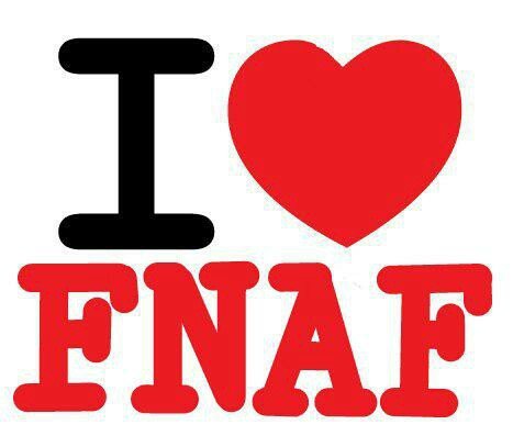 Красивая надпись FNAF