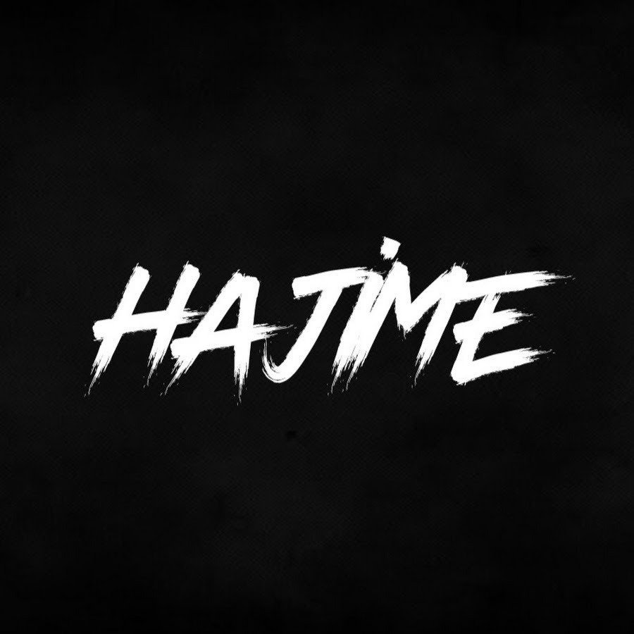 Hajime это. Хаджиме мияги. Hajime надпись. Хаджиме логотип. Надпись хаджиме на черном фоне.
