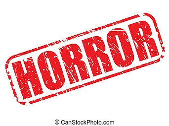 Horror надпись на прозрачном фоне