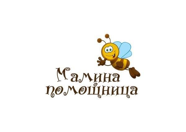 Надпись Мамина помощница