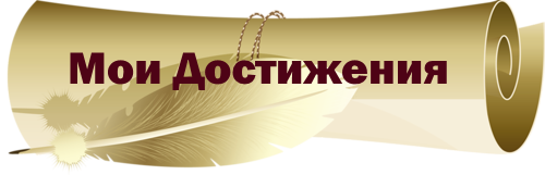 Мои профессиональные достижения