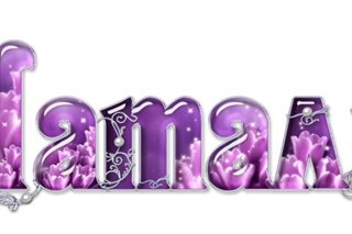 Красивая надпись имени Натали