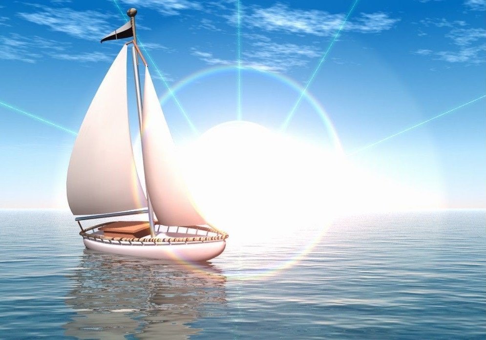 Фото попутного ветра. Парусная яхта Финикия. Парусник в море. Море Парус. Яхта Парус.