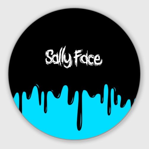 Sally face надпись на прозрачном фоне