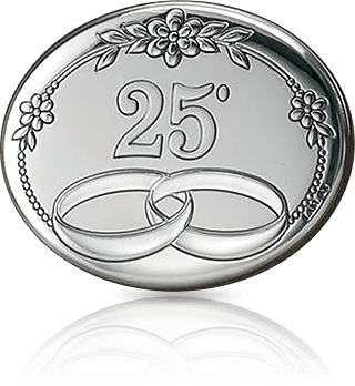 25 Лет свадьбы надпись