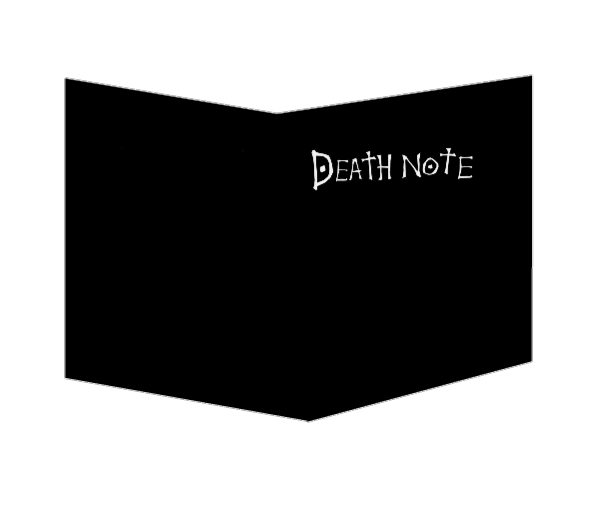 Тетрадь смерти без фона