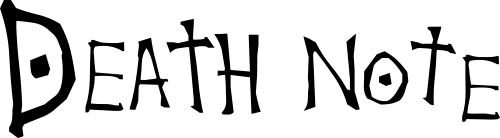 Тетрадь смерти логотип