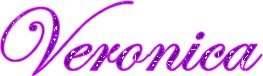 Имя Вероника на прозрачном фоне