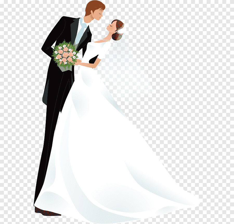 Жених и невеста иллюстрация. Жених и невеста на белом фоне. Жених и невеста вектор. Молодожены на белом фоне.