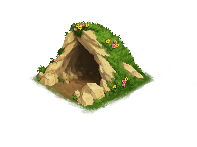 Пещера для детей. Лисья берлога