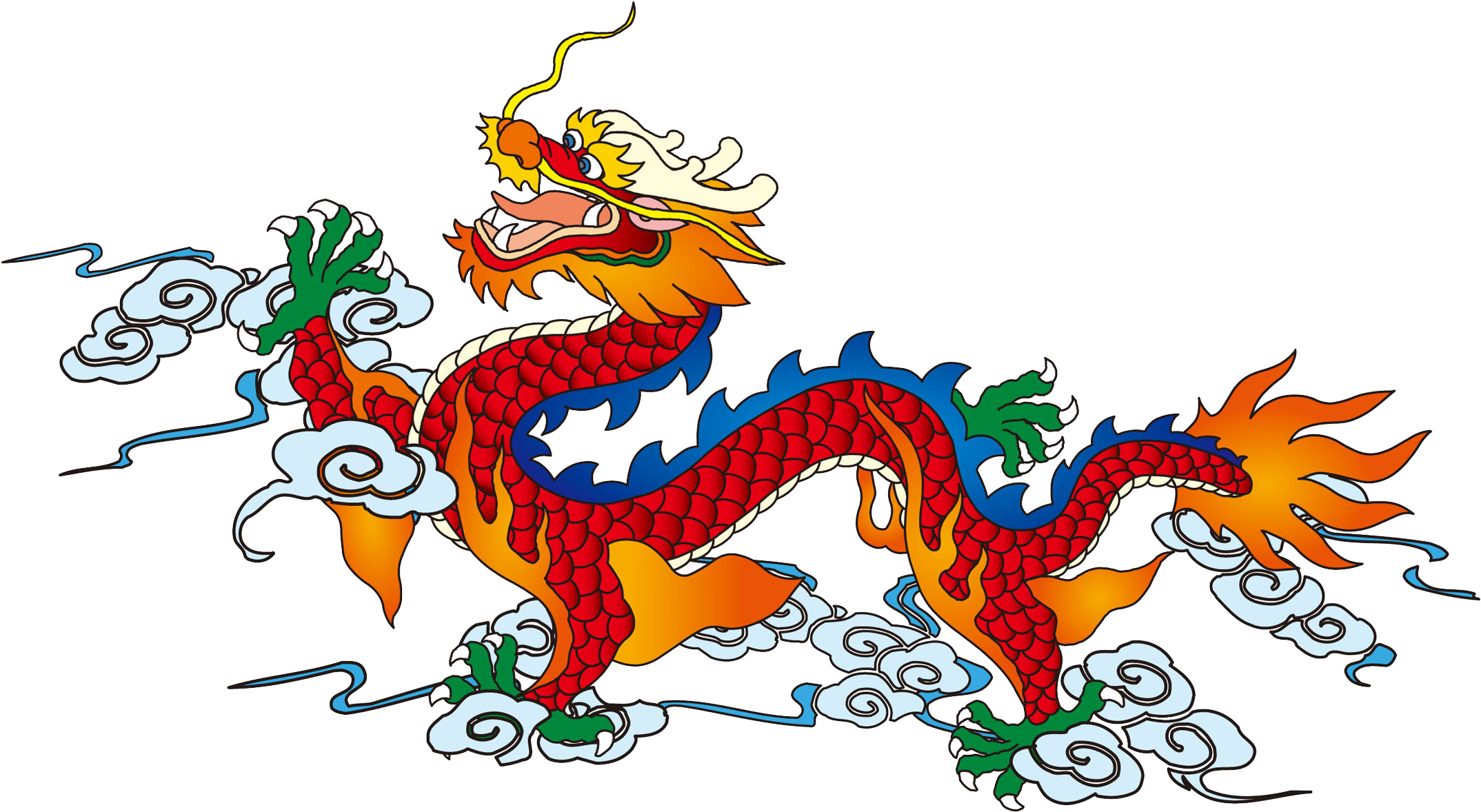 Рисунок нового года дракона. Чжулун дракон. Цин-лун - зеленый дракон. Чжунлун китайский дракон. Китайский дракон символ Китая.