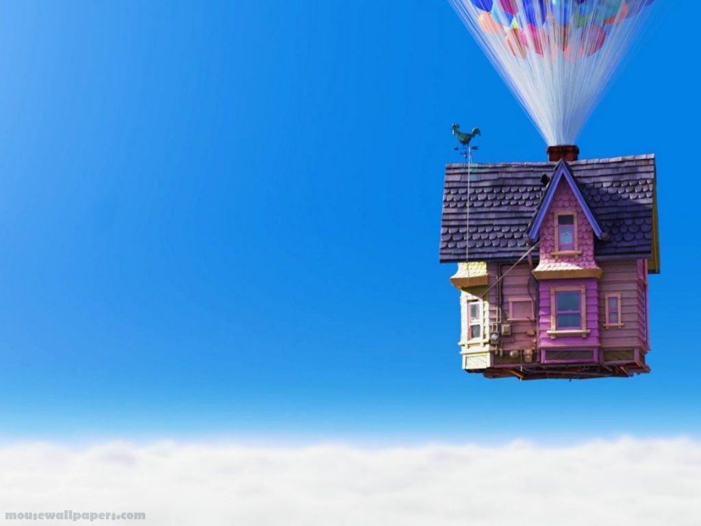 Дом на воздушных шариках. Летающий домик. Домик на воздушных шариках. Дом из мультика вверх.