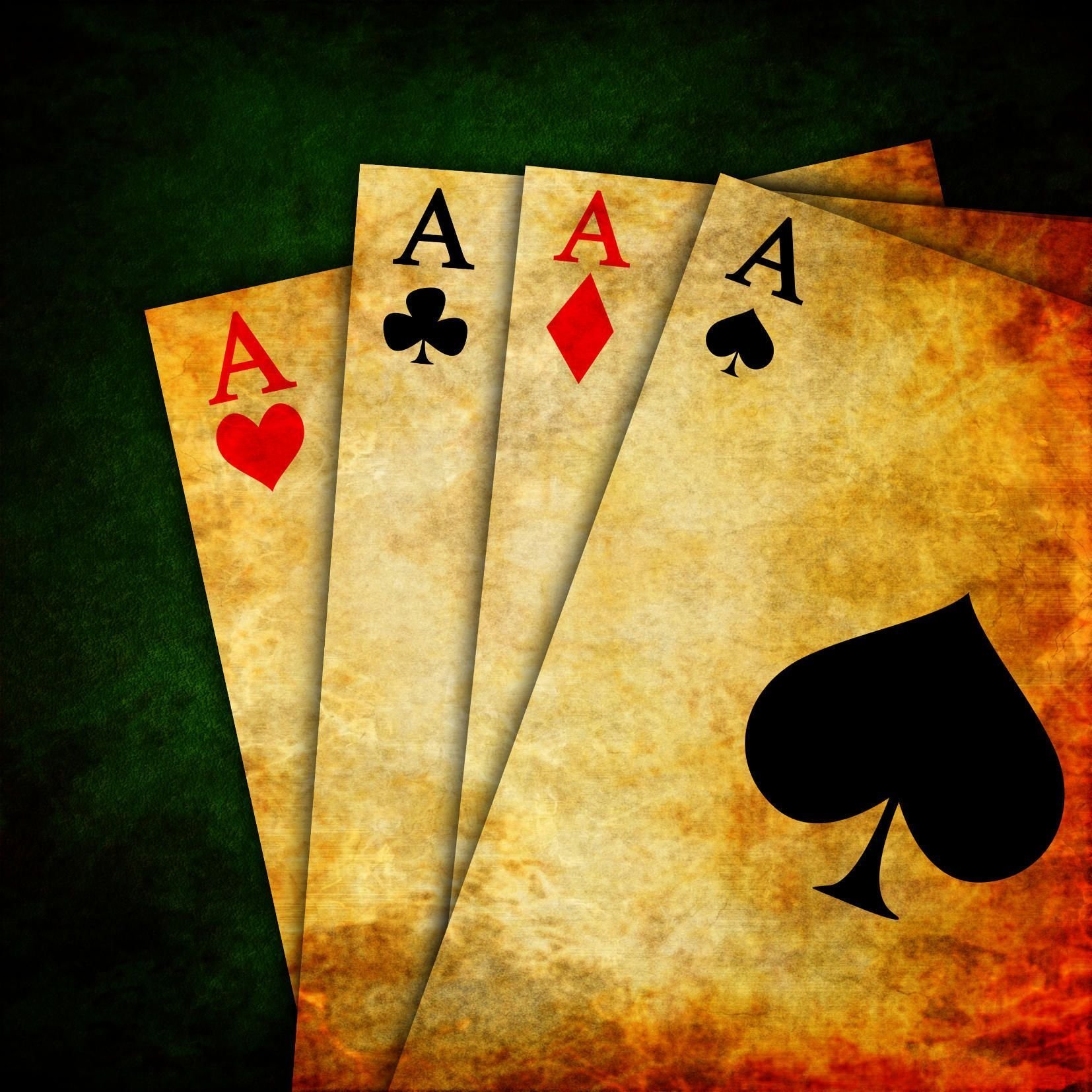 Карти н. Игральные карты туз Покер. Четыре туза. Карты игровые. Фон карты игральные.