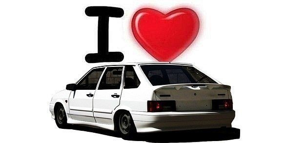 Надпись ВАЗ 2114