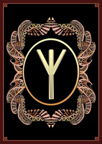 Руна Альгиз символ