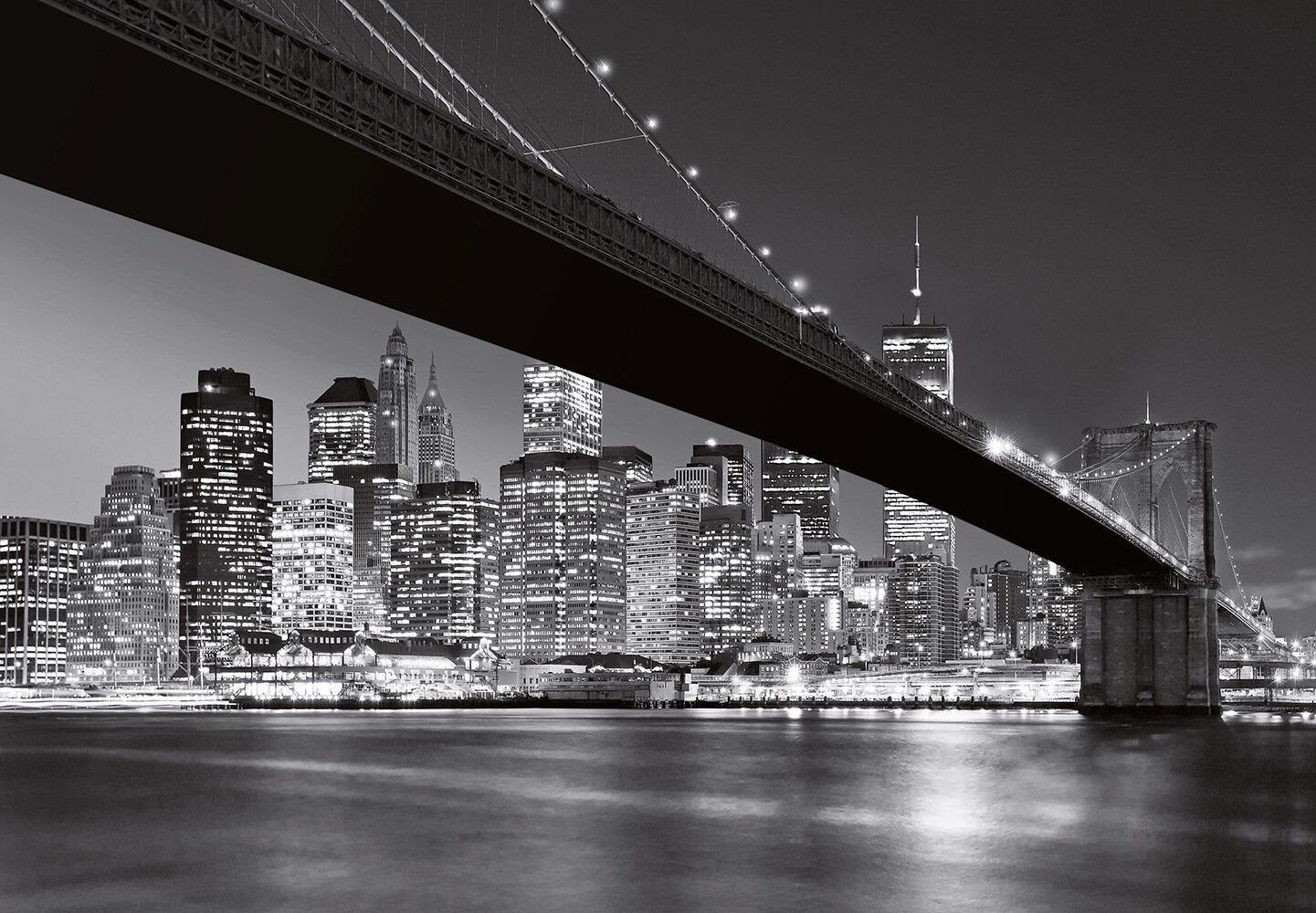 Картинка город черно белая. Бруклинский мост Нью-Йорк. Картина Нью-Йорк Бруклинский мост. Бруклинский мост Нью-Йорк фотообои. Нью-Йорк Сити Манхэттен черно белый.