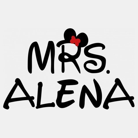 Красивая надпись Алене