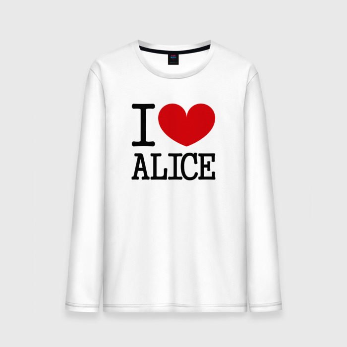 Алиса обожаю. Футболка я люблю Алису. Я люблю Алису.