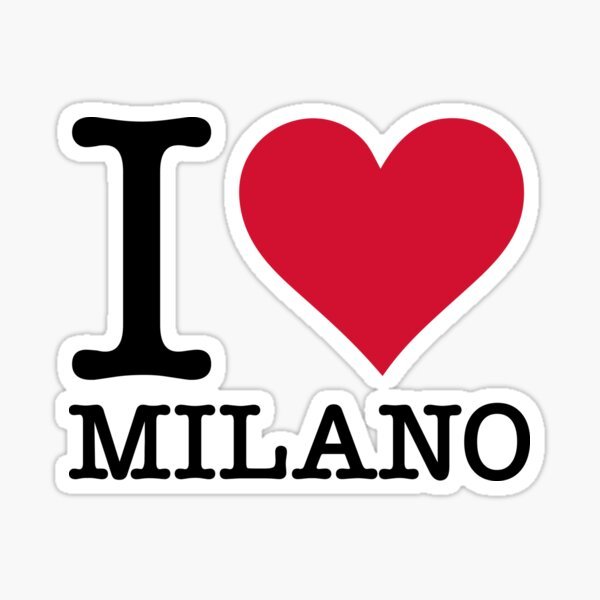 Надпись Милане