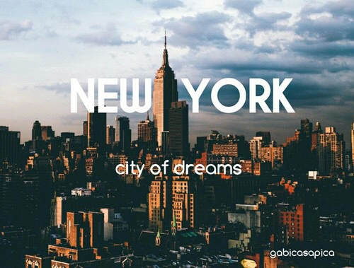 Красивая надпись Нью-Йорк