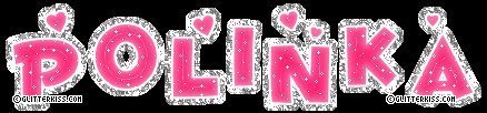 Полина имя надпись