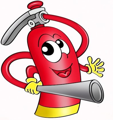 Огнетушитель мультяшный