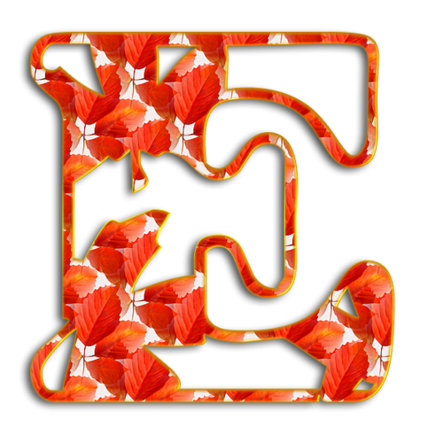 Осенние буквы