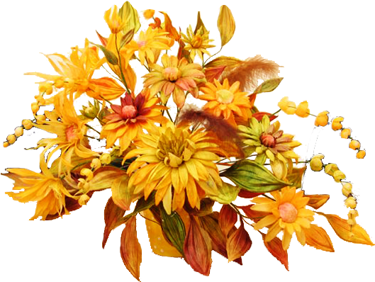 Осенний букет клипарт