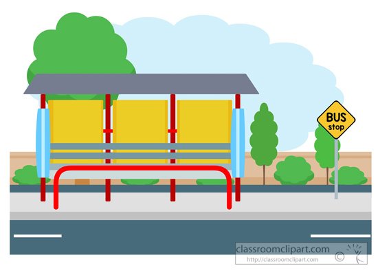 Остановка рисунок для детей