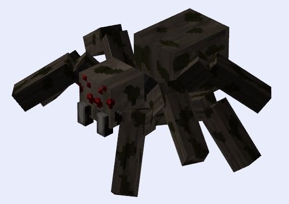 Миникрафт паук МУТАНТ