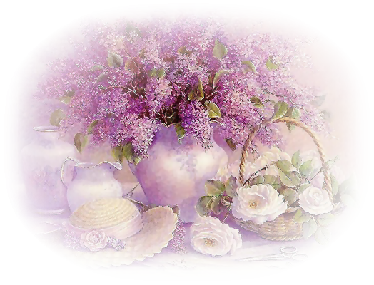 Нежные весенние цветы открытка