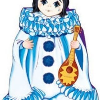 Пьеро для детей на прозрачном фоне (40 фото)