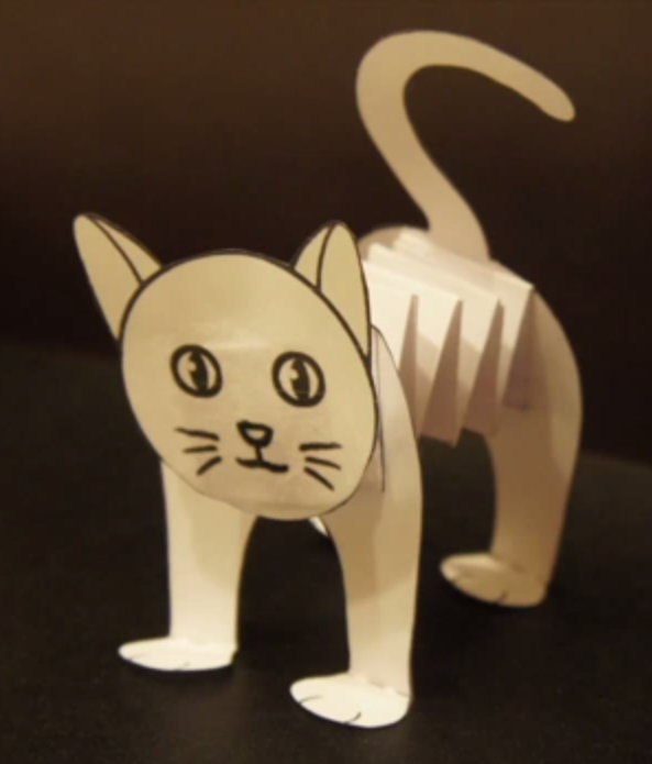 Поделка кошка. Кошечка из бумаги. Котик из бумаги. Поделка кошечка из бумаги. Кошки из бумаги своими руками