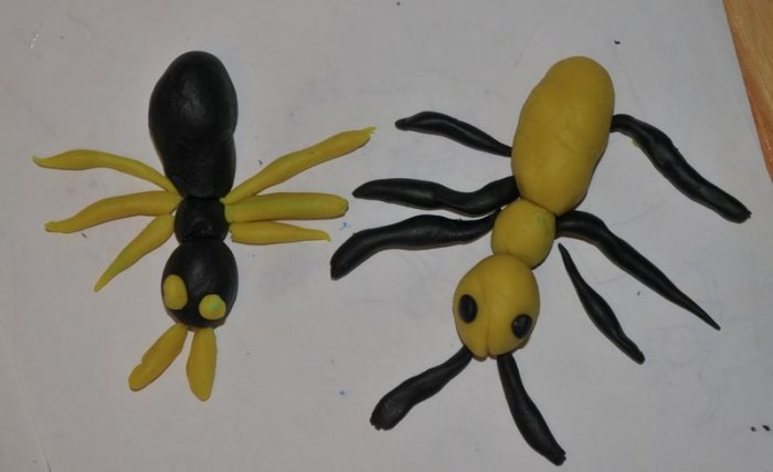 Лепка насекомые в детском саду. Лепка муравей в средней группе. Лепка насекомые подготовительная группа. Лепка из пластилина насекомые средняя группа.