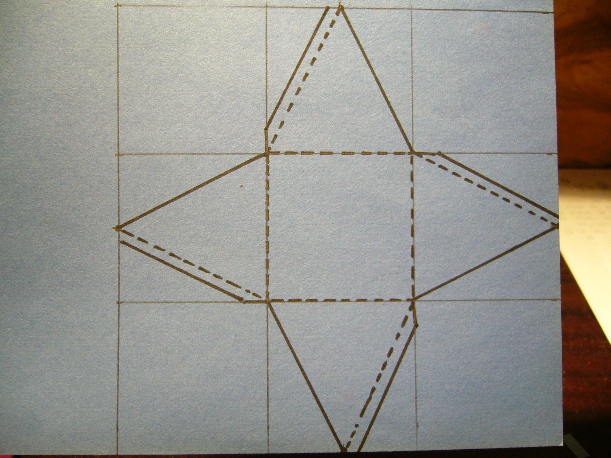 Origami Papier Pyramide von Cheops. - YouTube | Оригами, Бумага, Пирамида