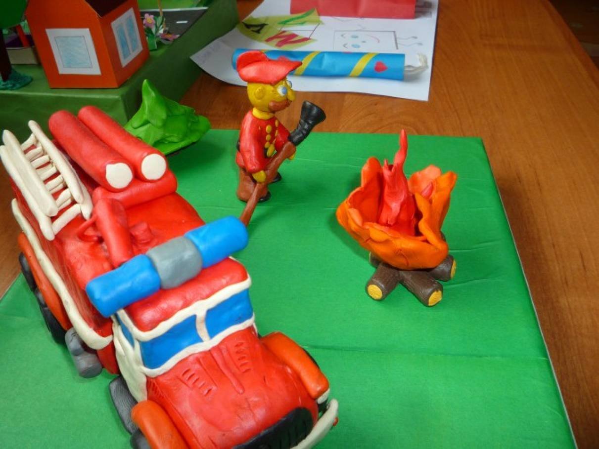 Макет по пожарной безопасности для детского сада своими руками | Мой детский сад