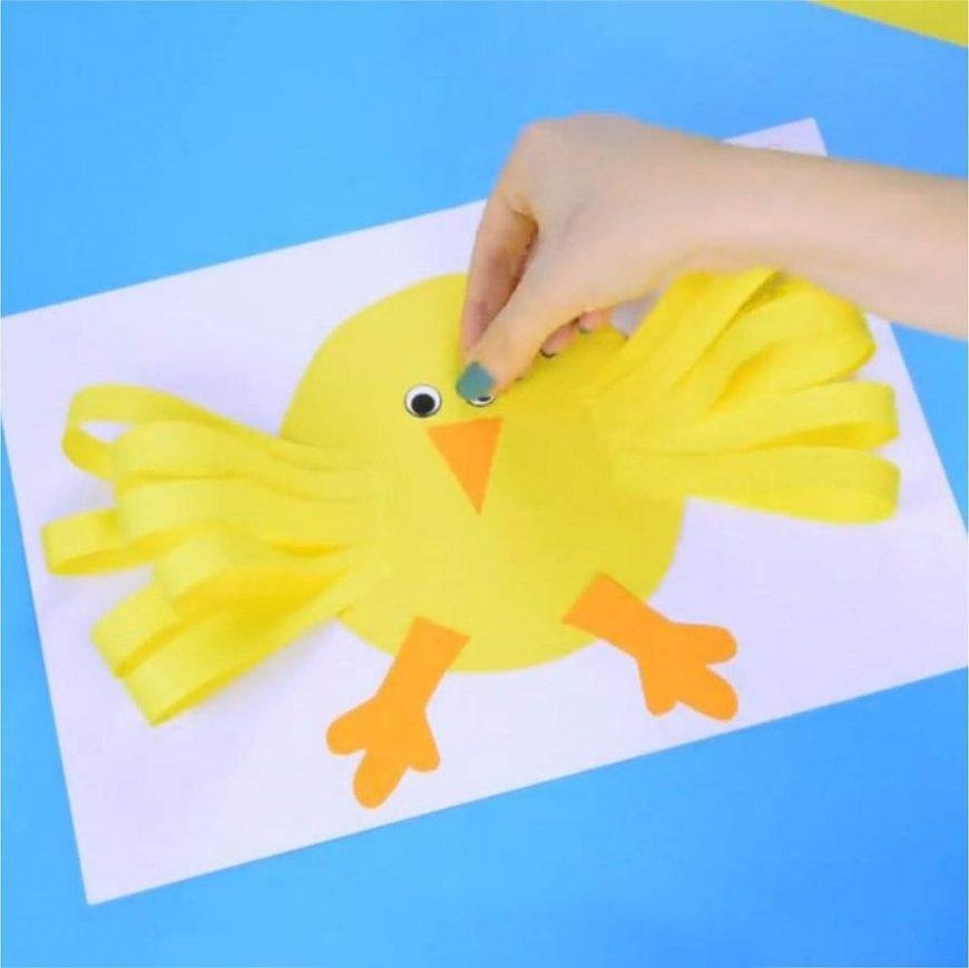 Как сделать цыпленка из бумаги своими руками?