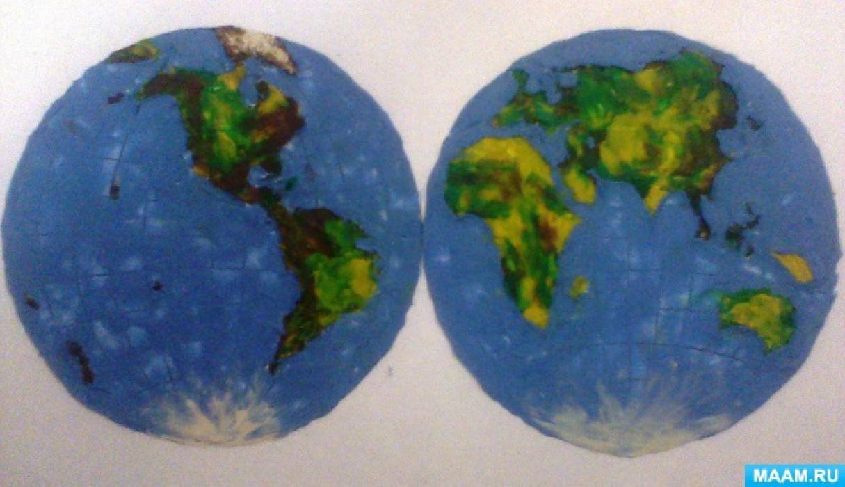 Лепим землю. Макет земли. Планета земля из пластилина. Модель земли из пластилина. Поделка земля из пластилина.
