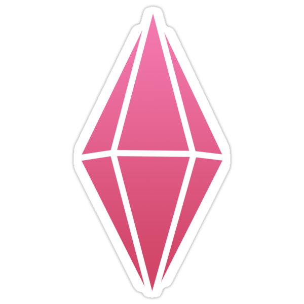 Розовый пламбоб симс