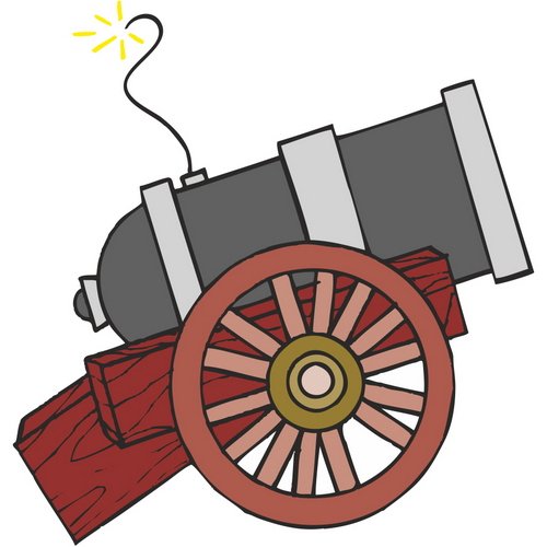 Рисунок пушки