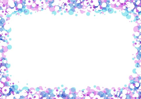 Рамка для презентации мыльные пузыри