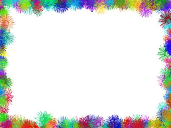 Яркая рамка