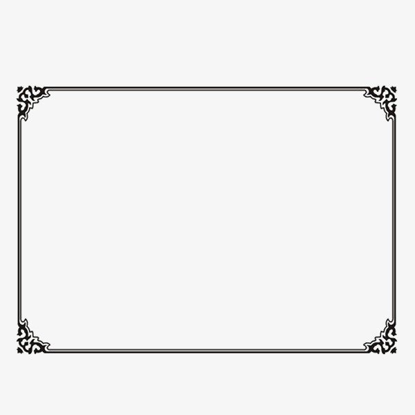 Прямоугольный орнамент рамка