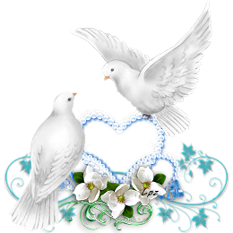 Свадебные голуби для фотошопа