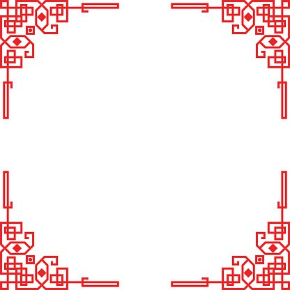 Японский орнамент рамка