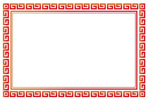 Бурятский орнамент рамка