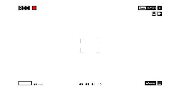 Эффект камеры на прозрачном фоне