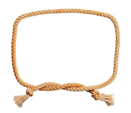 Рамка из каната прямоугольная